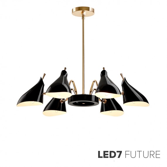 Loft Industry Modern - Lily Chandelier